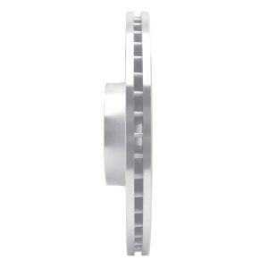 Audi S8 Brake Rotor (1) - Front Right - R1 Concepts - Drilled & Slotted - Silver - `01-`03